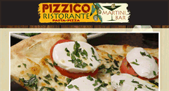 Desktop Screenshot of pizzicorestaurant.com